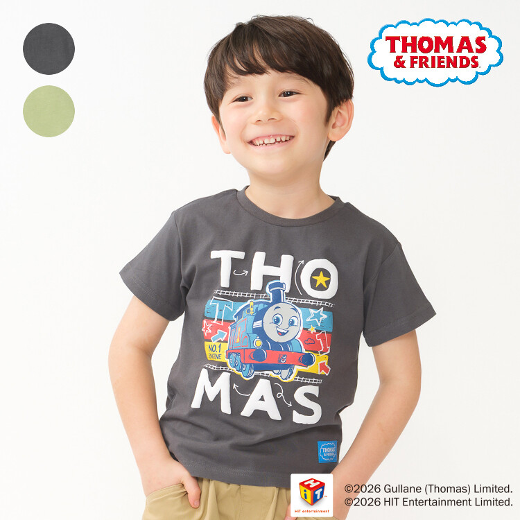 🆕【⭐訂購⭐】  日本直送🌀#Thomas 3D泡棉印花 短袖Tee［2款選］🌀[ELCA-0242][260426]