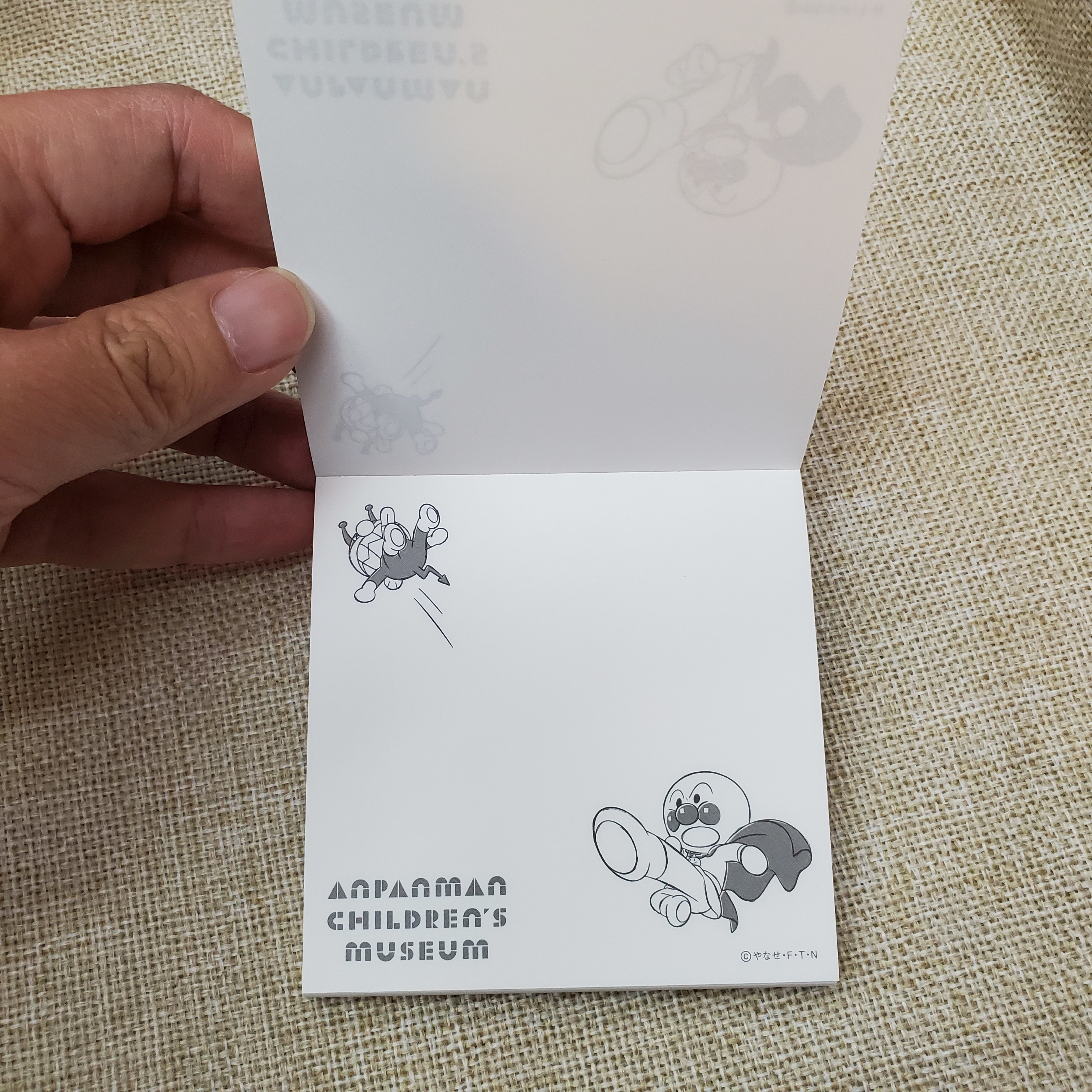 [現貨] [日本直送] 麵包超人 {Memo pad TF120217}