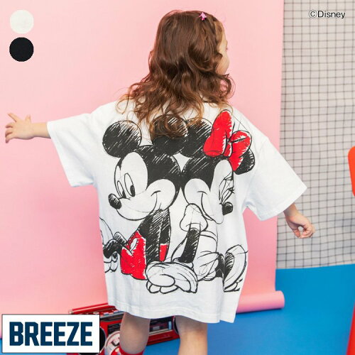 🆕【⭐訂購⭐】🇯🇵 日本直送 🌀#Mickey #Minnie oversized 大剪影 短袖TEE [2款選]🌀 [ELCA-0126][260401]