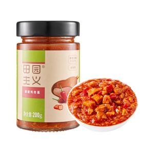 田園主義 鮮辣雞胸肉醬 低脂拌麵醬 輕食拌飯醬 200g 平行進口 (此日期前最佳：2026-01-25）