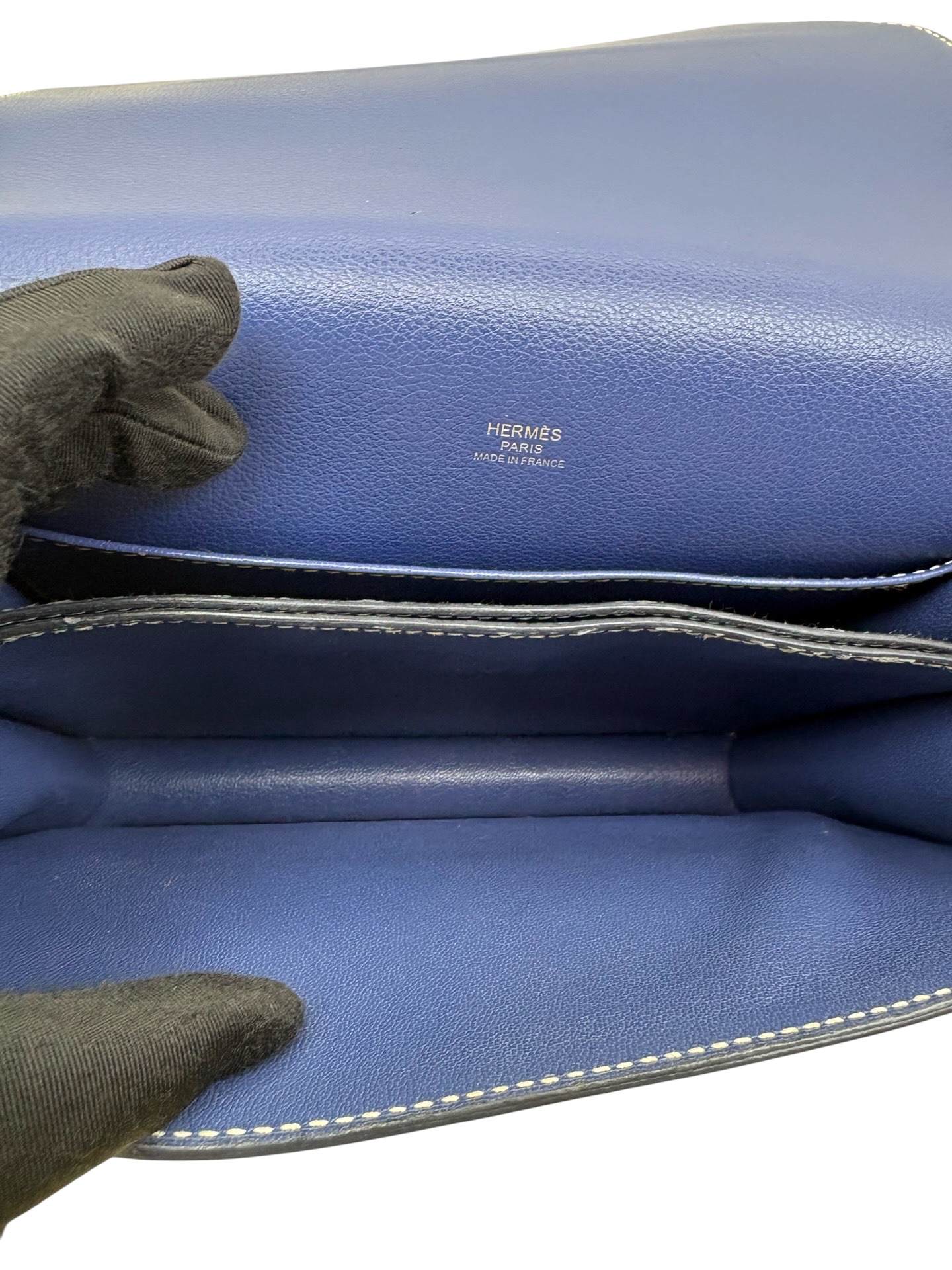 Pre owned Hermes roulis 23 cm /stamp C/ K0816