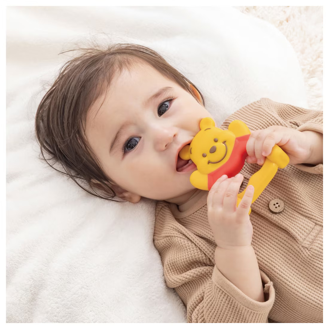 現貨🌸日本直送 |TAKARA TOMA小熊維尼牙膠安撫玩具