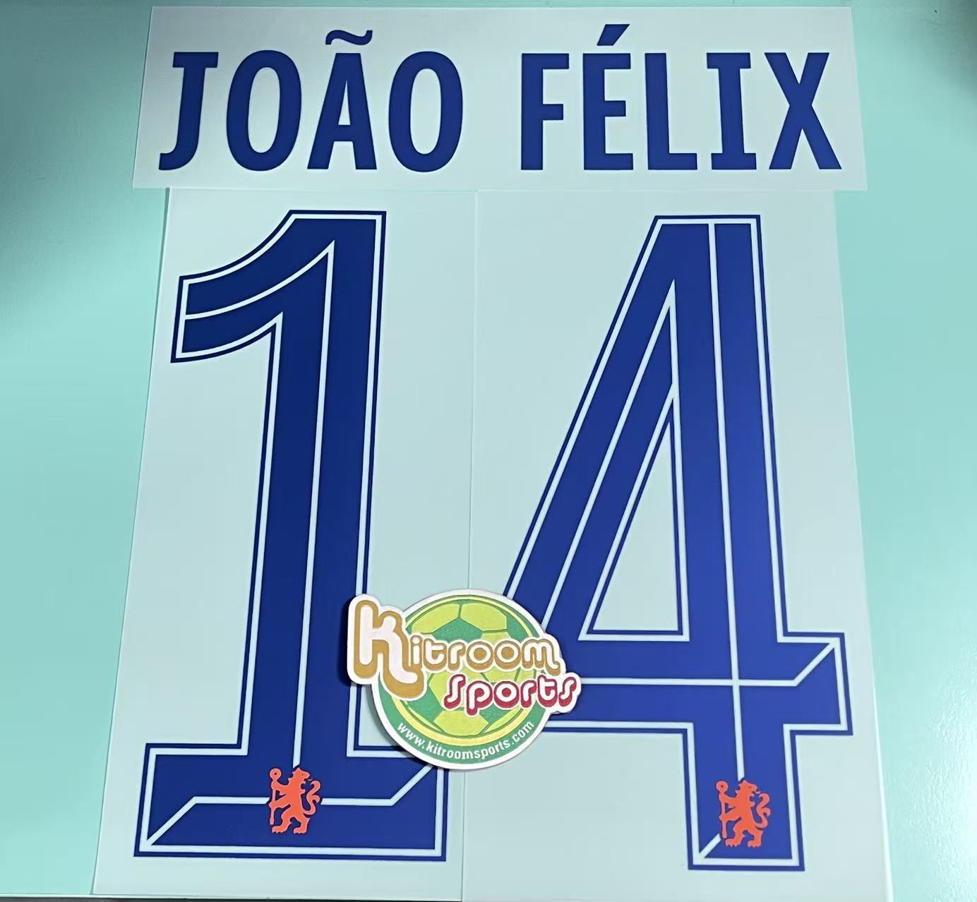 2024-25 Chelsea Away UCL Nameset #14 JOAO FELIX
