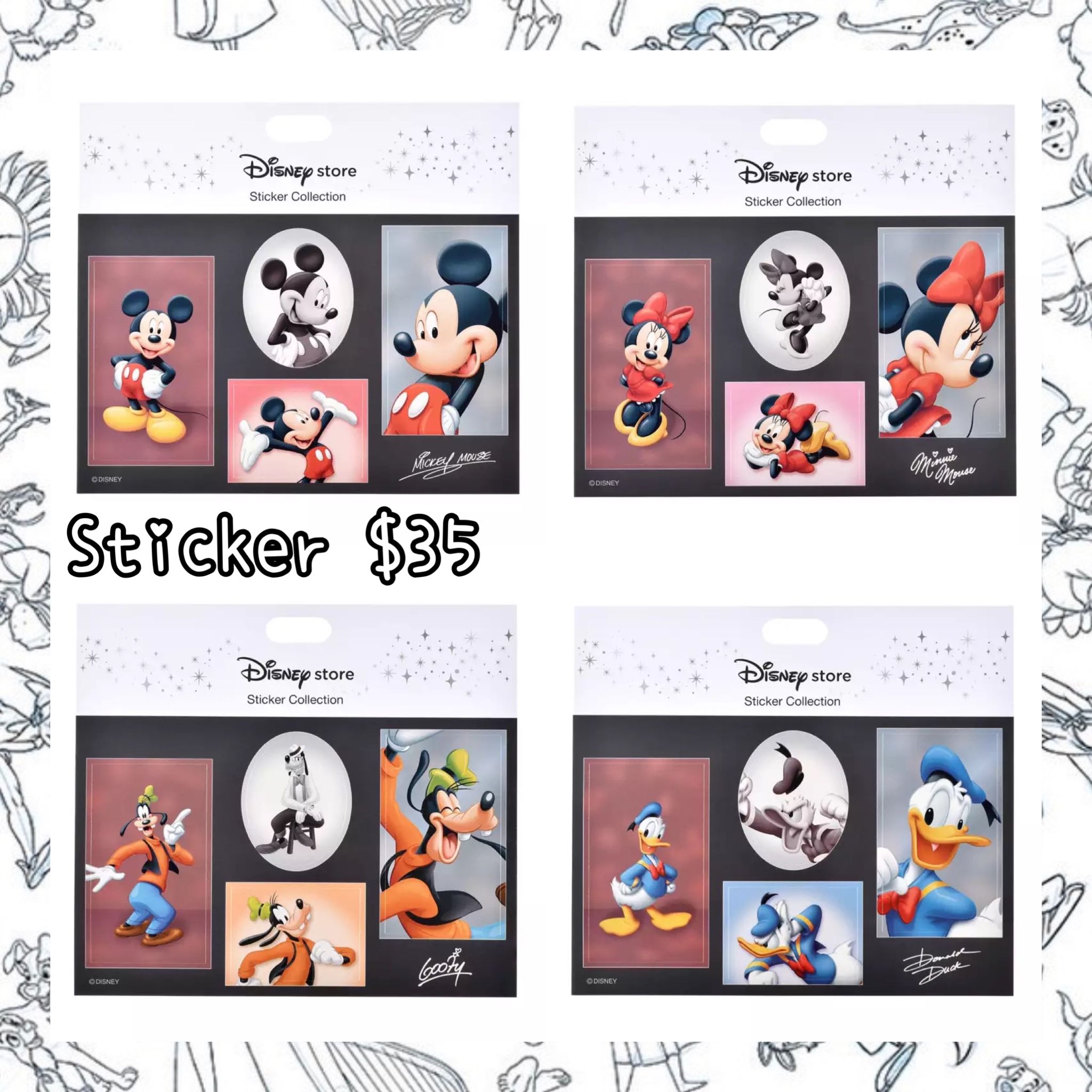 ：日本：STICKER COLLECTION STICKER