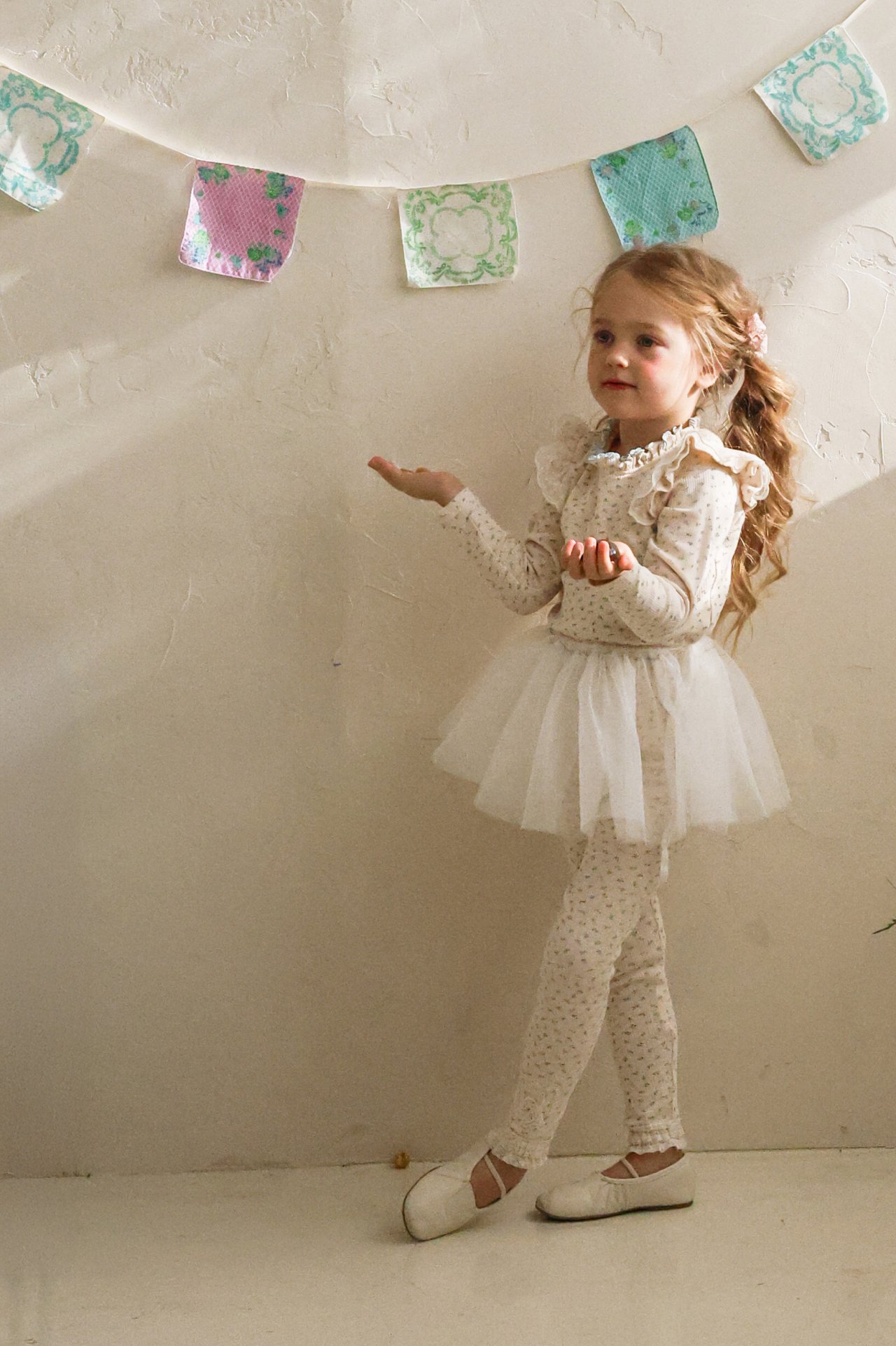 小碎花 Ruffle Top / 小碎花 Legging