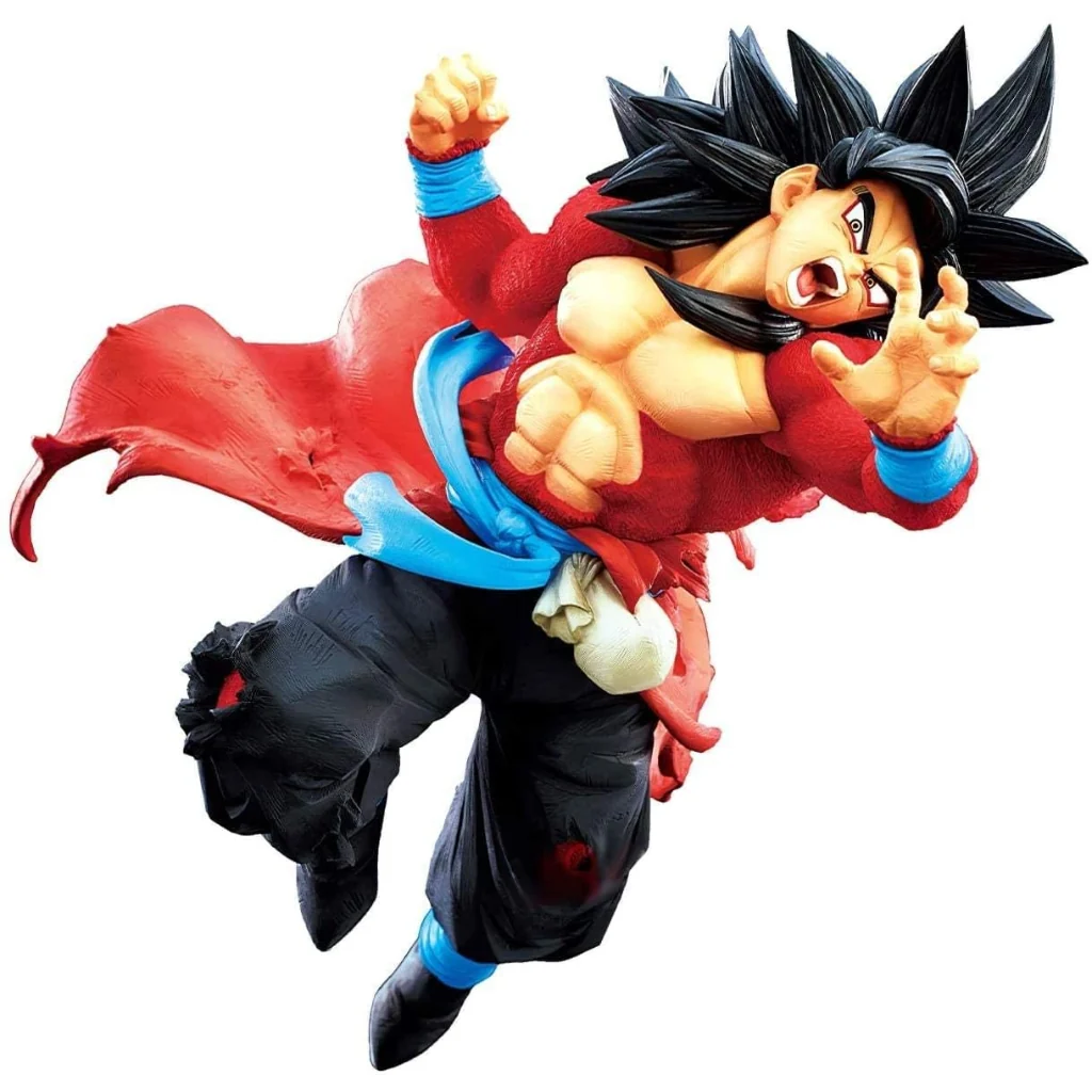 Banpresto, Super Dragon Ball Heroes (SDBH) 9th Anniversary Figure: Super Saiyan 4 Xeno Son Goku (Red)