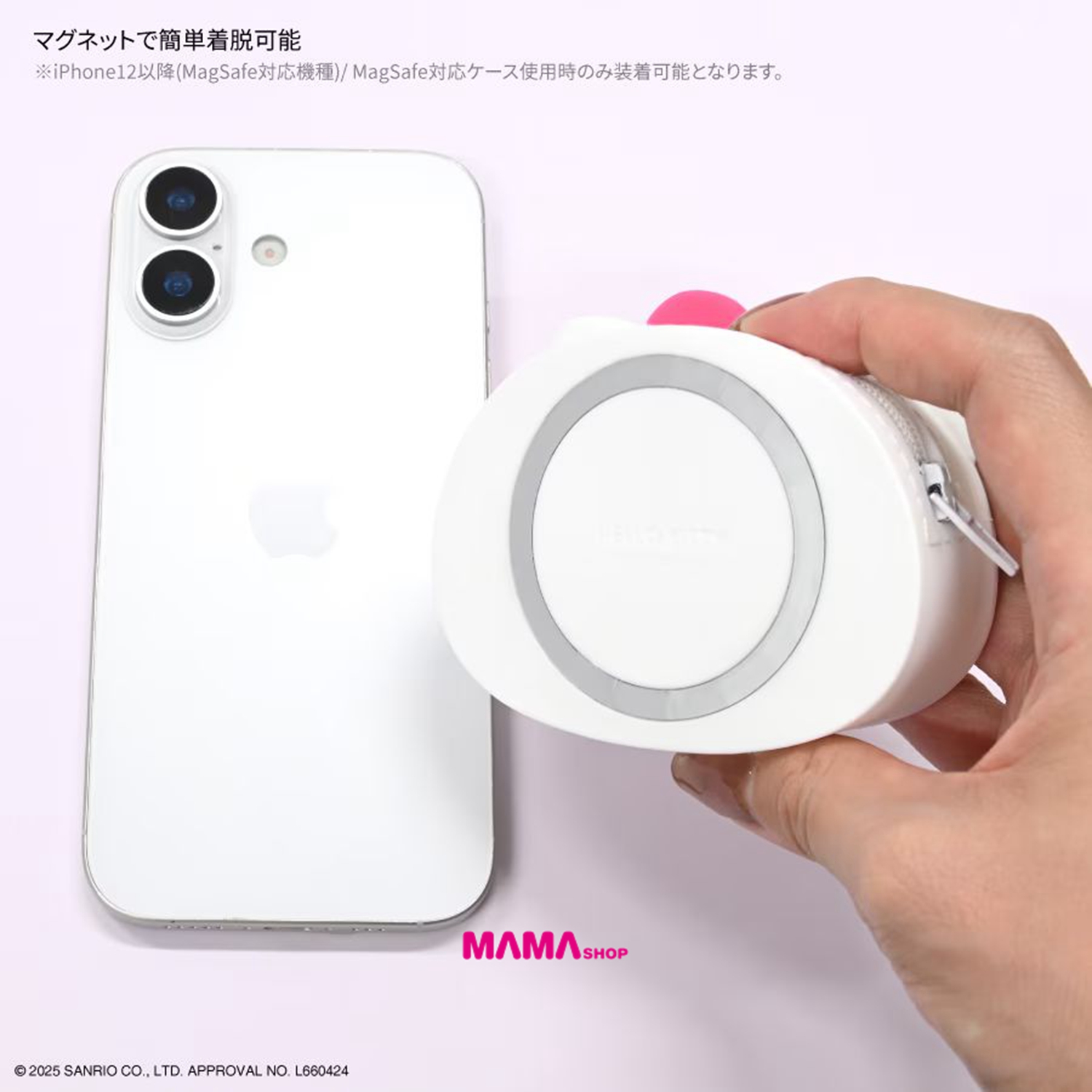 日本直送 SANRIO CHARACTERS 磁吸矽膠小袋