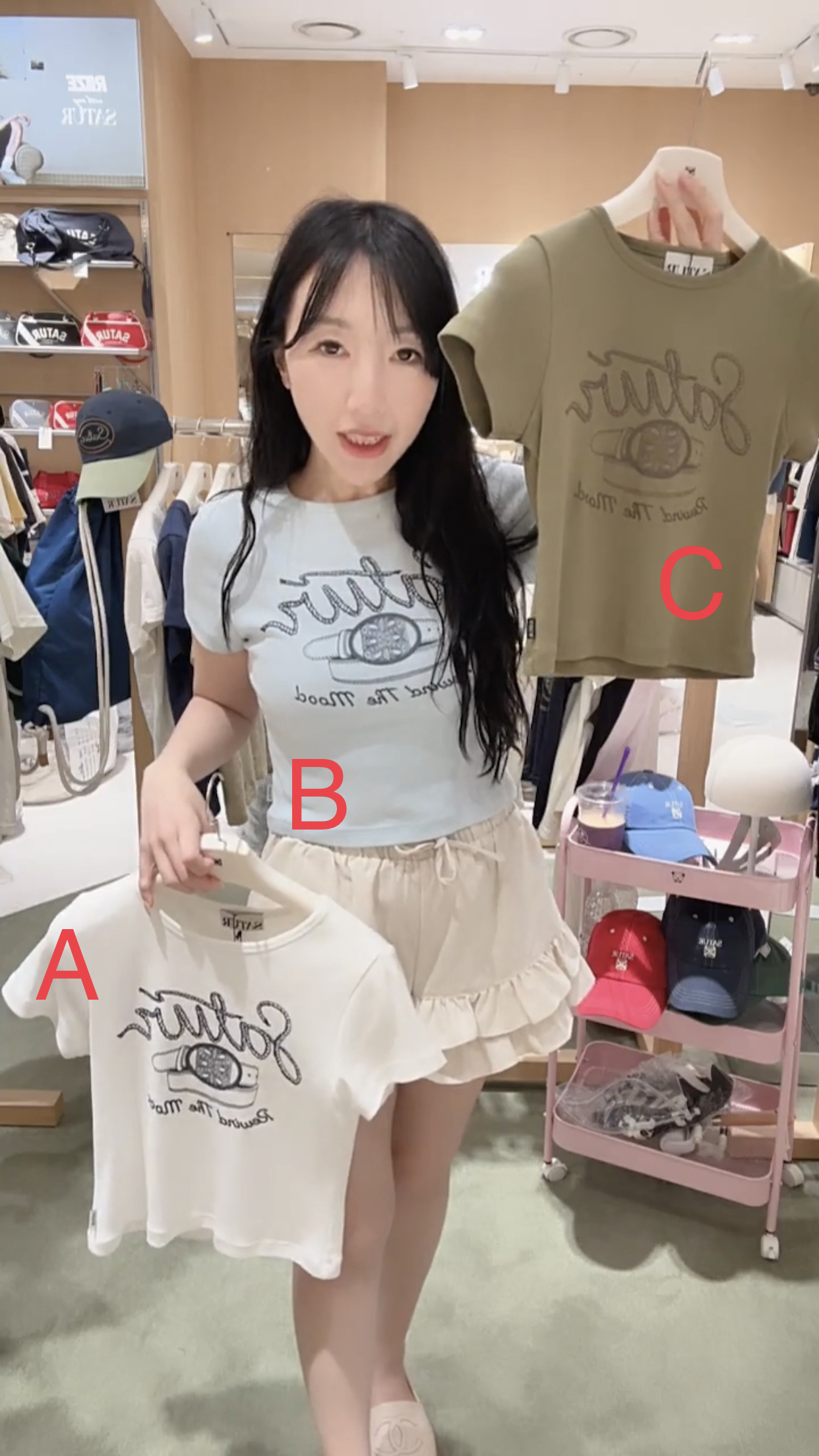 韓國人氣品牌Satur#ff3656