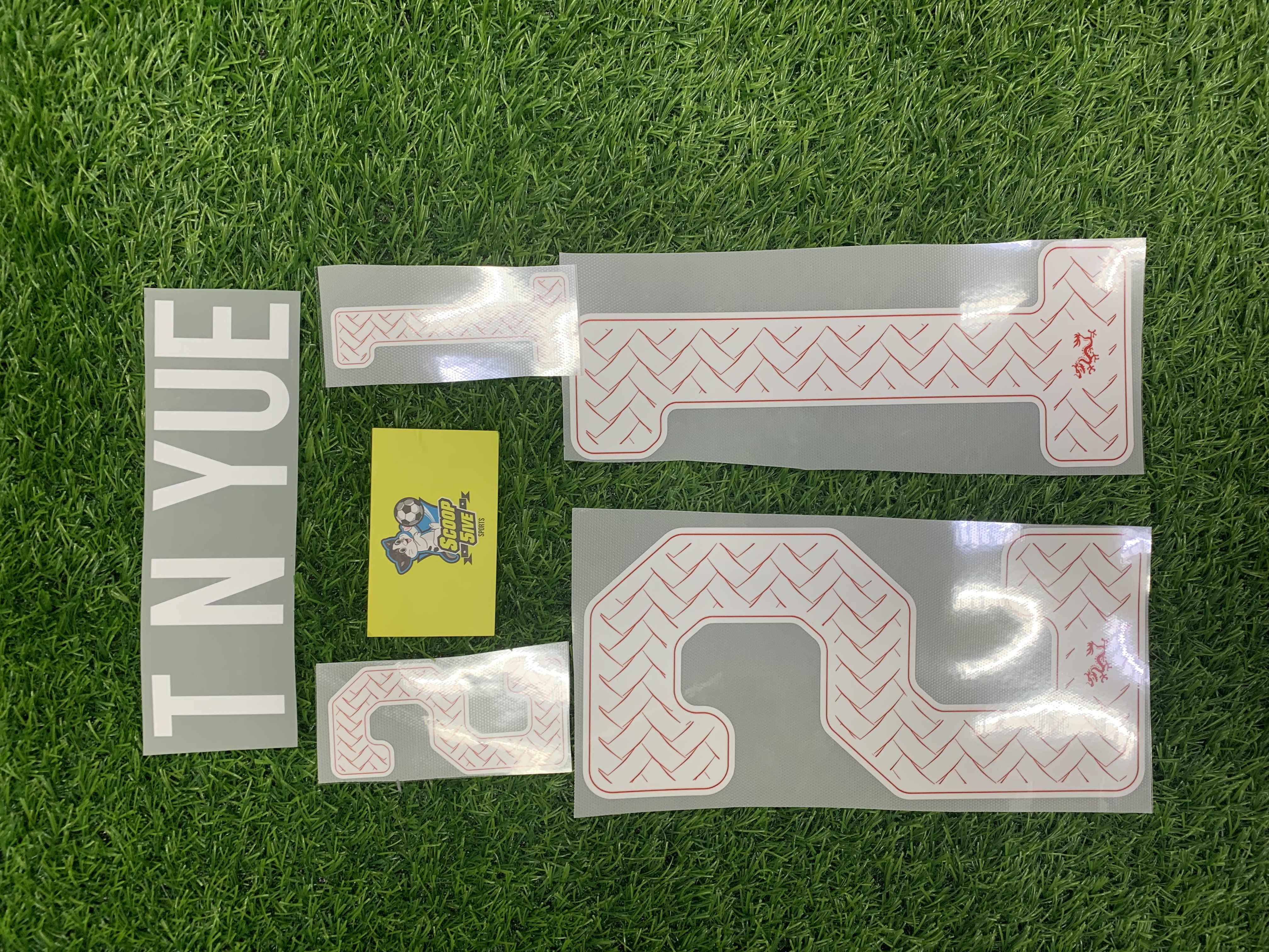 2026-27 香港 主場 印字 21 T N Yue 茹子楠 2026-27 Hong Kong Home Name & Numbering 21 T N Yue