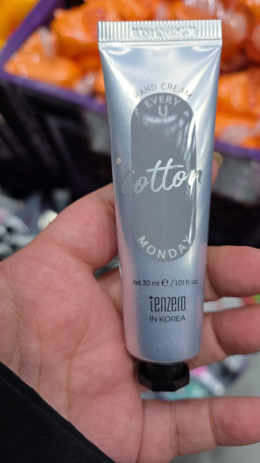 ten zero hand cream cotton