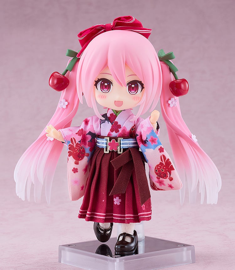 (預訂訂金 $200) (總價 $560) GSC Nendoroid Doll 初音未來 櫻未來 弘函2025Ver. (弘前) 黏土娃 Sakura Miku: Hirohako (行版)