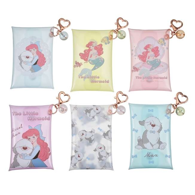  🌸 【預訂】Ariel & Max Mini Pouch (隨機) - The Little Mermaid.Illustrated by mikko