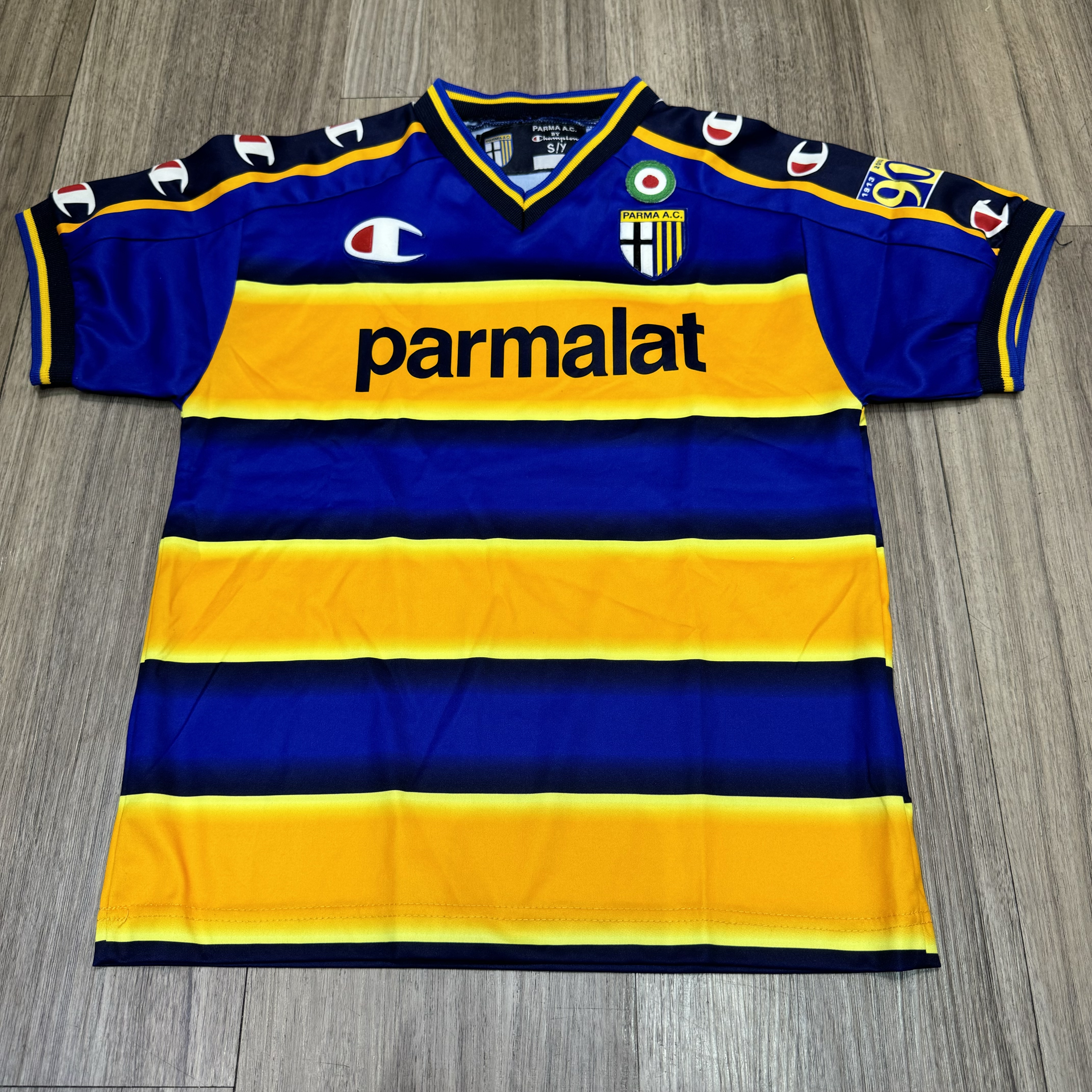 (Youth size) Parma 02/03 home shirt set 