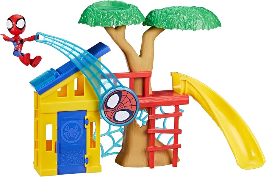 正版 Marvel Spidey and His Amazing Friends 蜘蛛俠基地遊樂場 Playset 兒童玩具