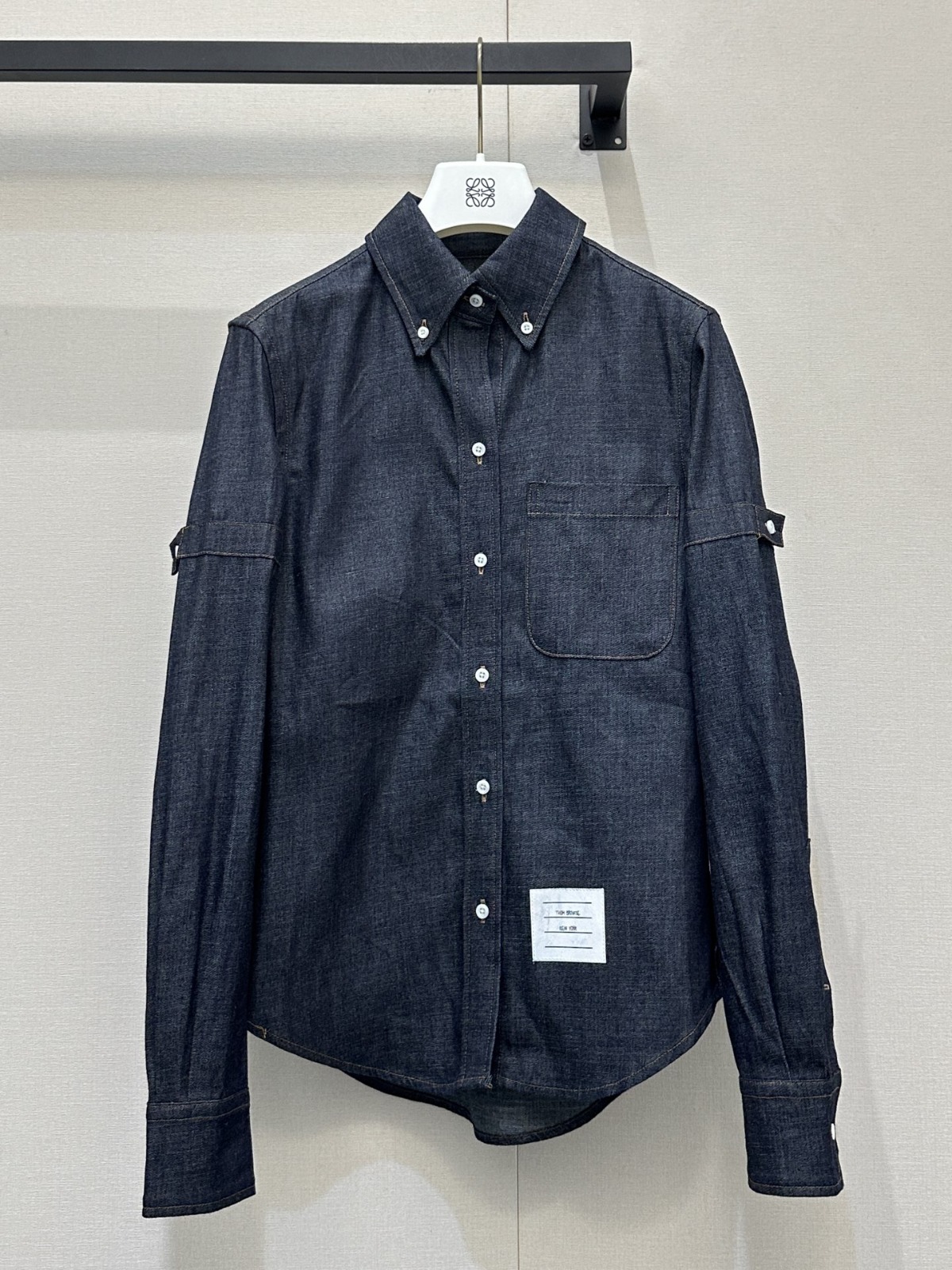【原單】Thom Browne 袖筒紐扣長袖恤衫