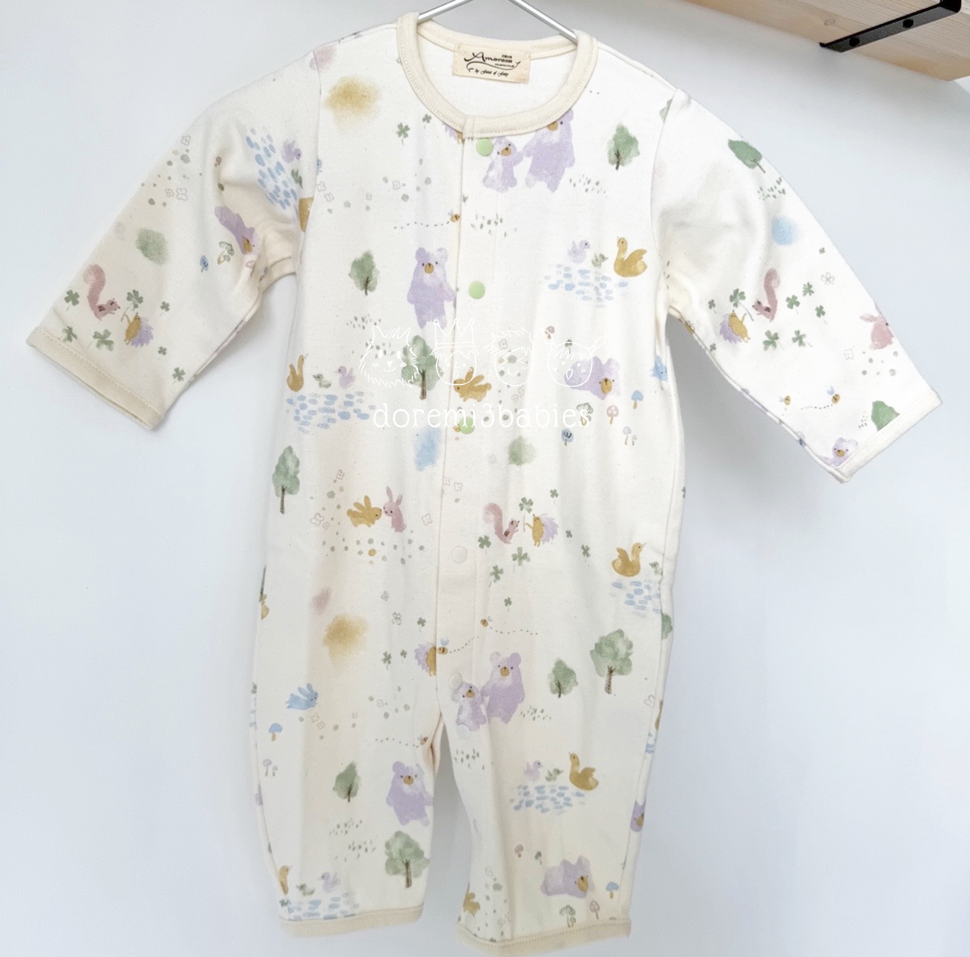 Amorosa mamma 日本有機棉 連身衣
