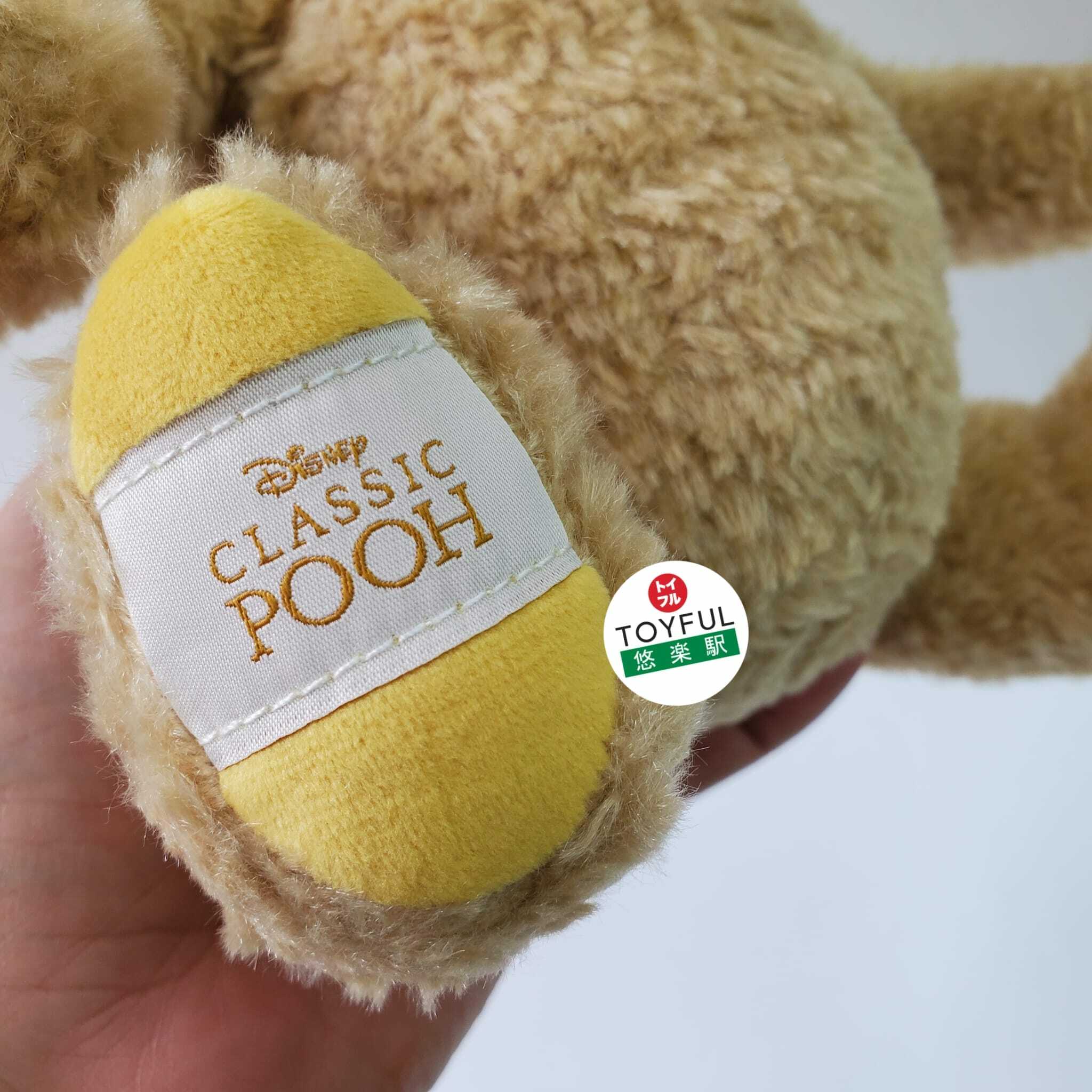 [現貨] [日本直送] CLASSIC POOH ｜ 毛公仔 ｜ 吊飾 連 黑色原子筆 {TF2305046}