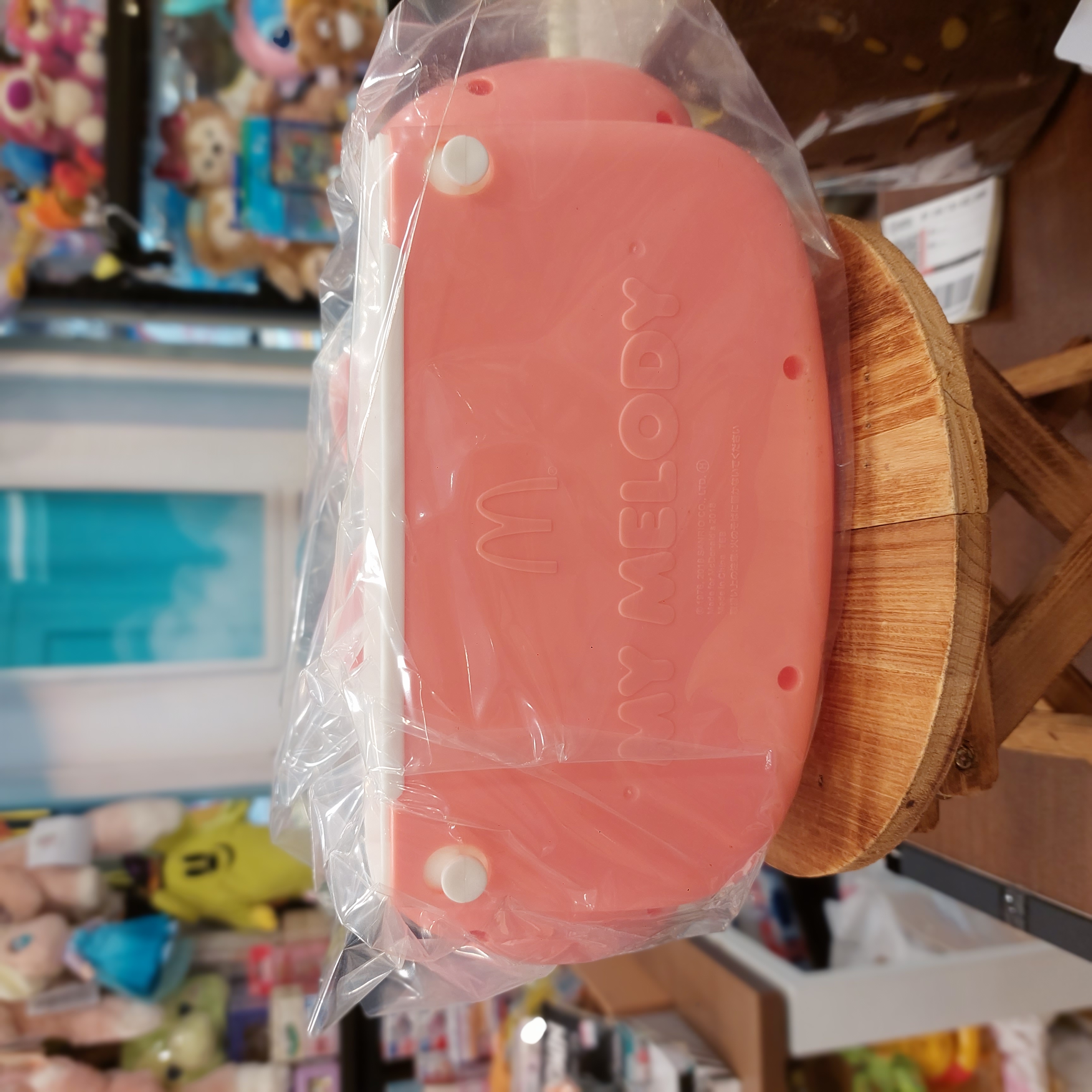 日本 麥當勞 限定 Melody 車用 小物籃