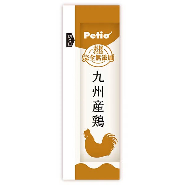 Petio｜天然無添加 九州雞肉+蔬菜慕斯 唧唧棒 狗小食 (8支裝) (W14715) (80505367)