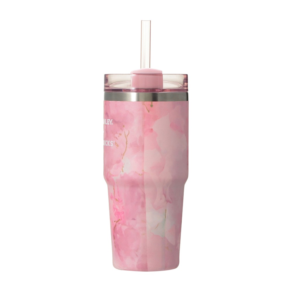 《日本🇯🇵 STARBUCKS 2026 Sakura🌸櫻花杯限定系列》【第一彈】 STANLEY 3WAY大理石紋不鏽鋼保溫杯 414ml