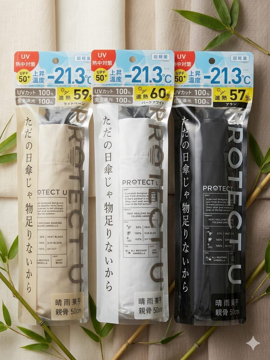 🇯🇵 日本人氣「PROTECT U」晴雨兩用傘 2026 最新升级版
