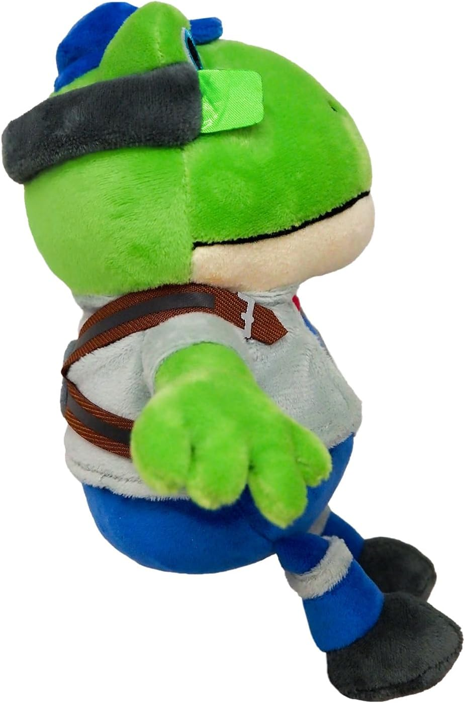 【預售 6月底】星際火狐系列 史力比蟾蜍 毛絨公仔 Star Fox All Star Collection Slippy Toad Plush Toy SFP04 (S) PO0840