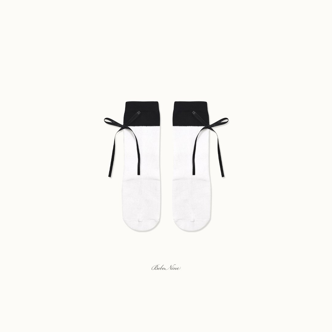 Bebenine Nine Ribbon Knee Socks Set