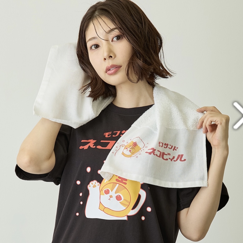 Mofusand 鯊魚貓 長巾｜預訂