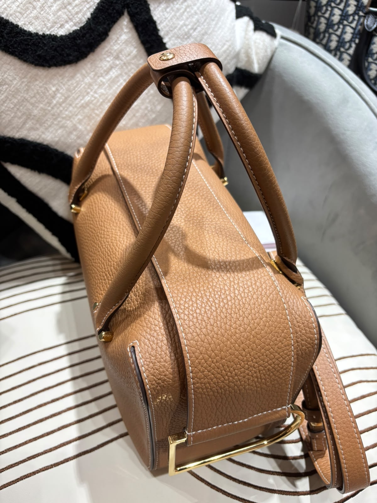 Delvaux Cool Box MM Taurillon Soft calfskin 100%Authentic, 99%New ✅ Receipt✅ certificate✅Dust Bag