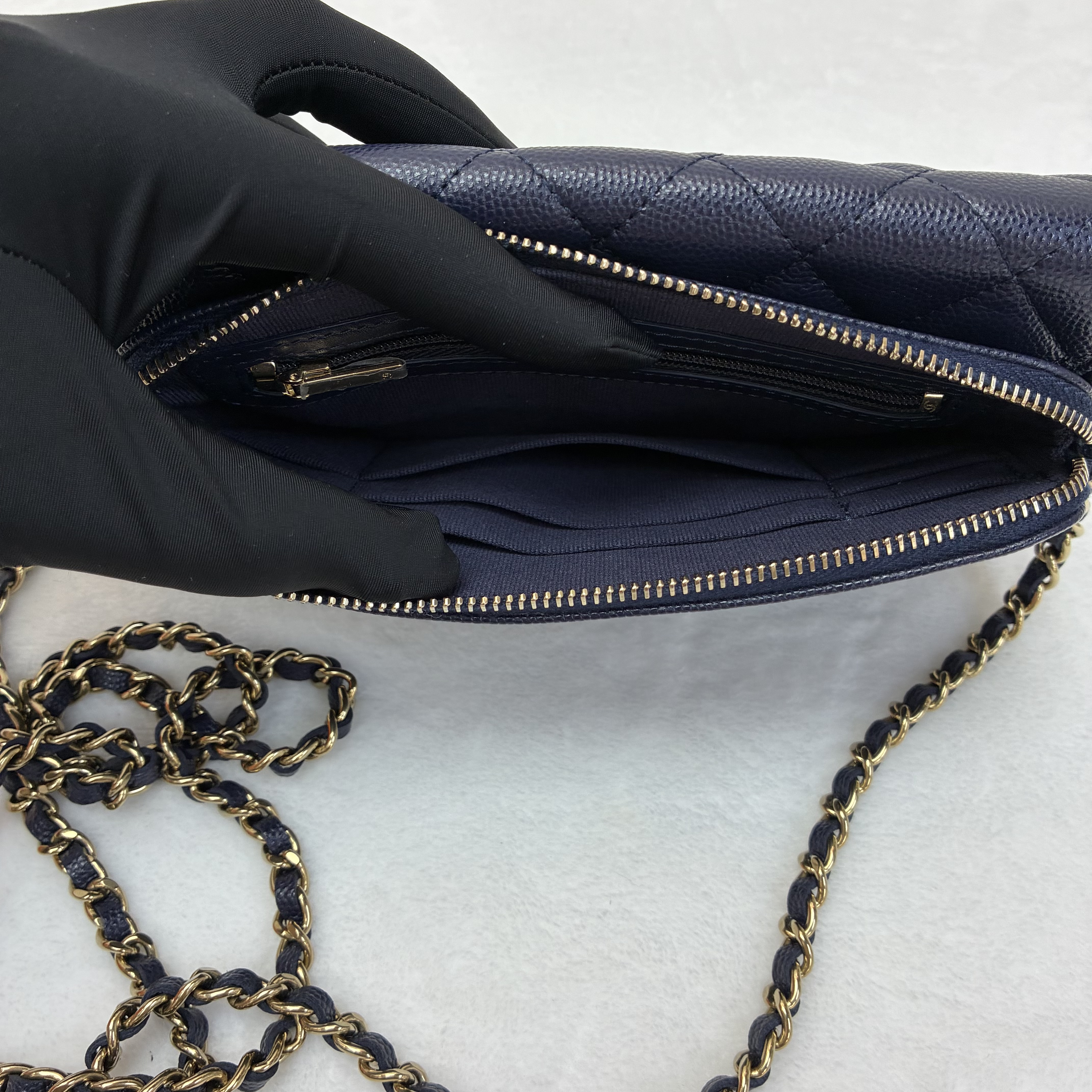 Full set Chanel WOC鏈條包