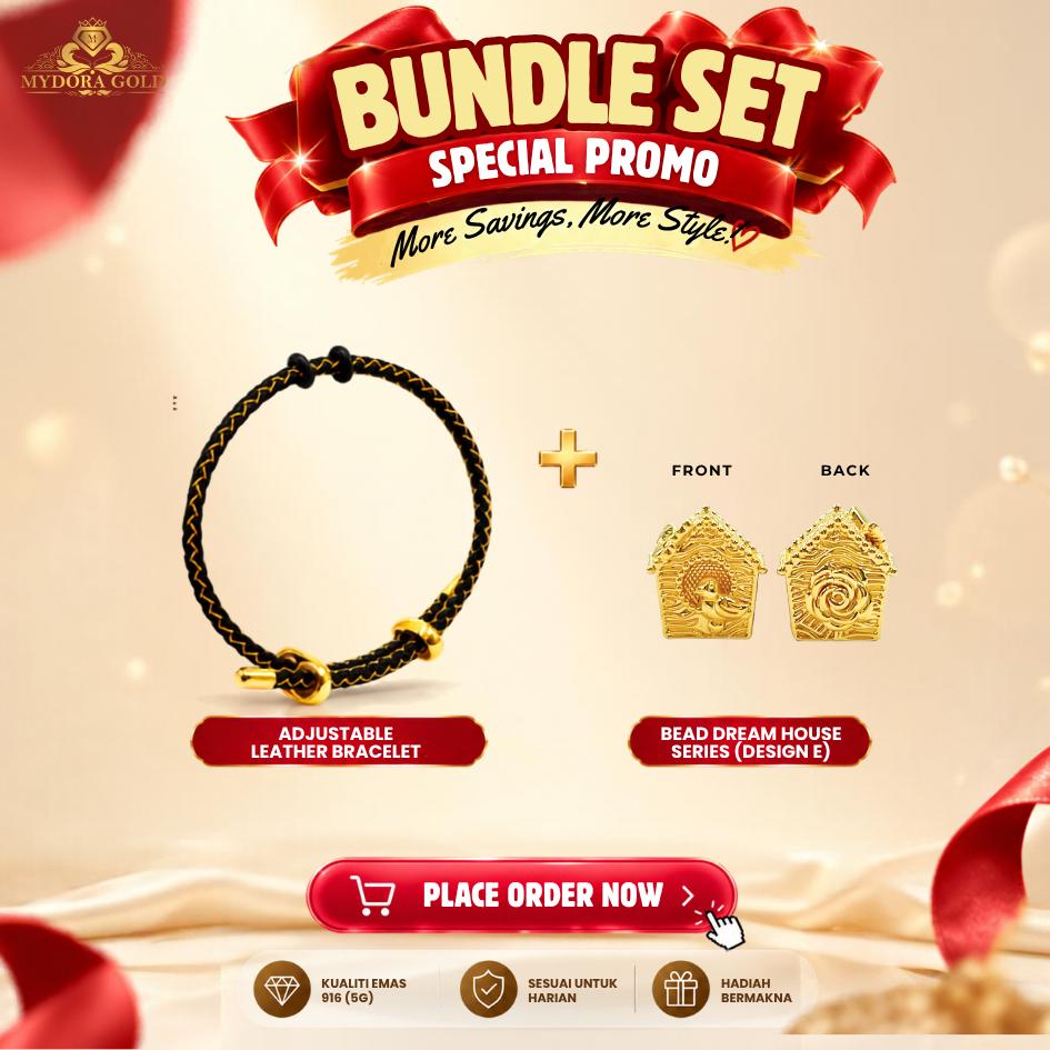 BUNDLE DEAL_MYDORA EMAS 916 CHARM BEAD SERIES l EMAS 916/22K