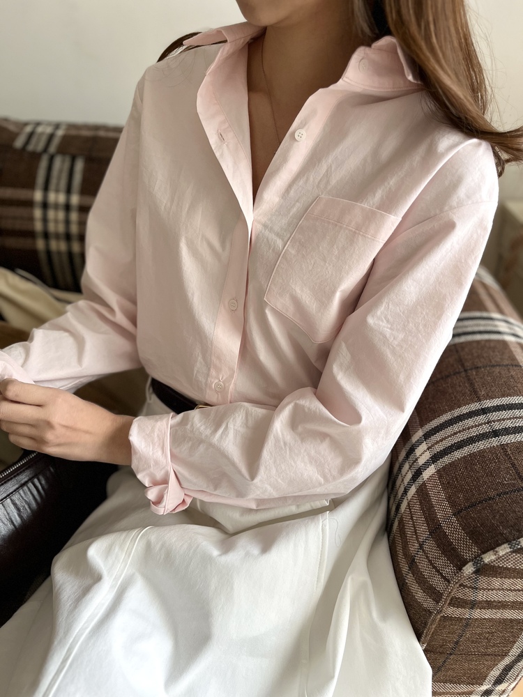 The Oxford Pocket Shirt (Pink)