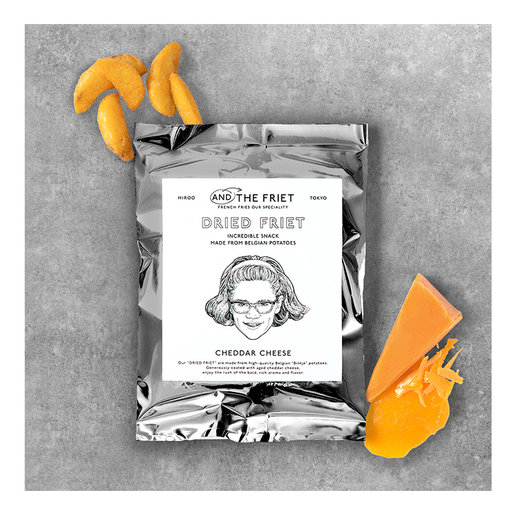 四月連線貨品 - 日本AND THE FRIET  薯條 60g 一包