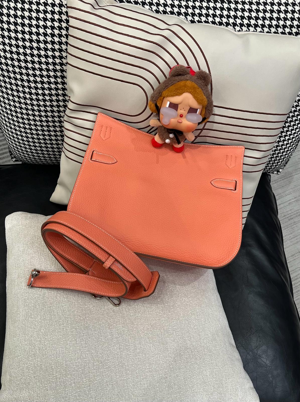 Hermes jypsiere 28, 龍蝦粉STAMP R 100%Authentic,98%new ✅strap✅dust bag✅box 