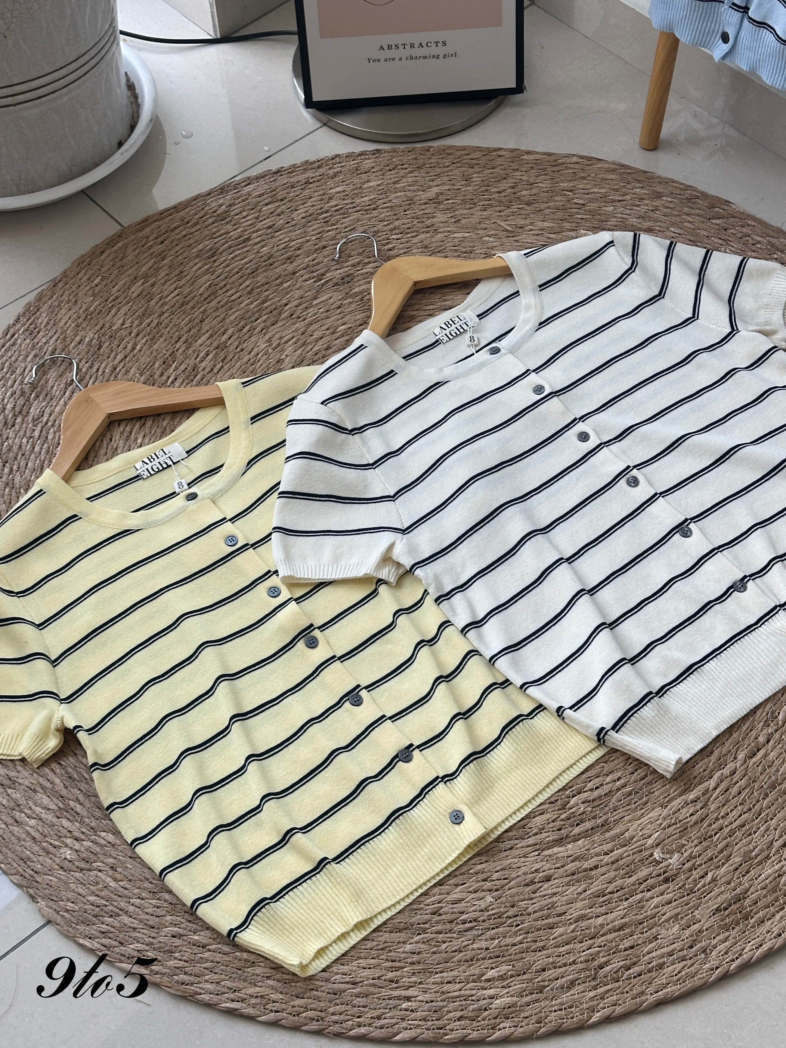 T4169 Stripe Knit Top - 4 Colors 