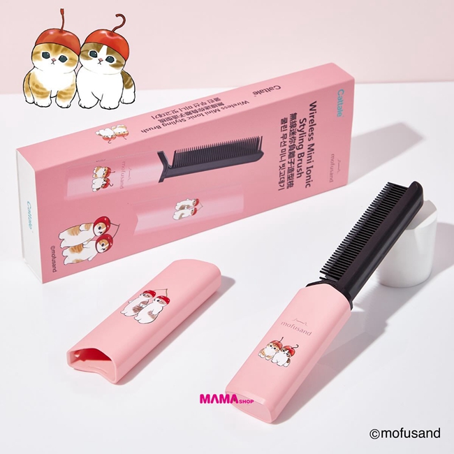 Mofusand 無線迷你負離子直髮梳