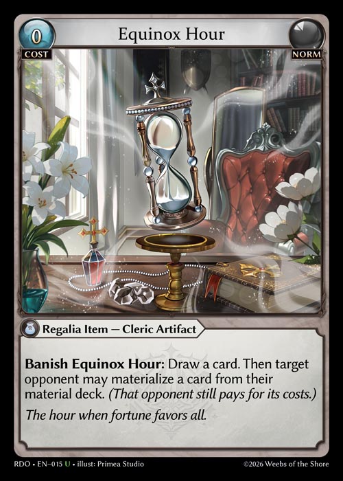 Equinox Hour / RDO-015 (U)