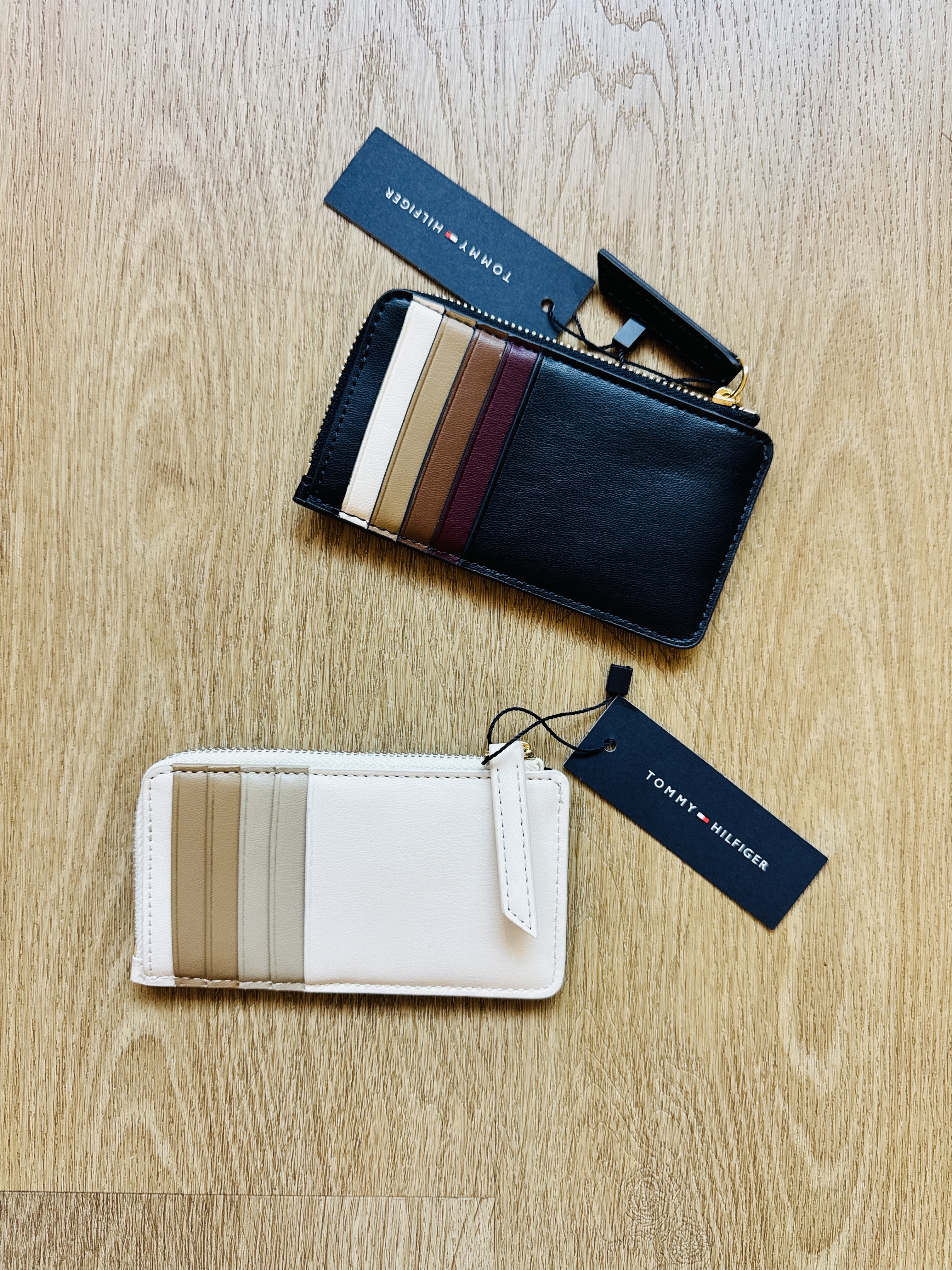 Tommy Hilfiger 咭片拉鏈銀包（香港現貨）