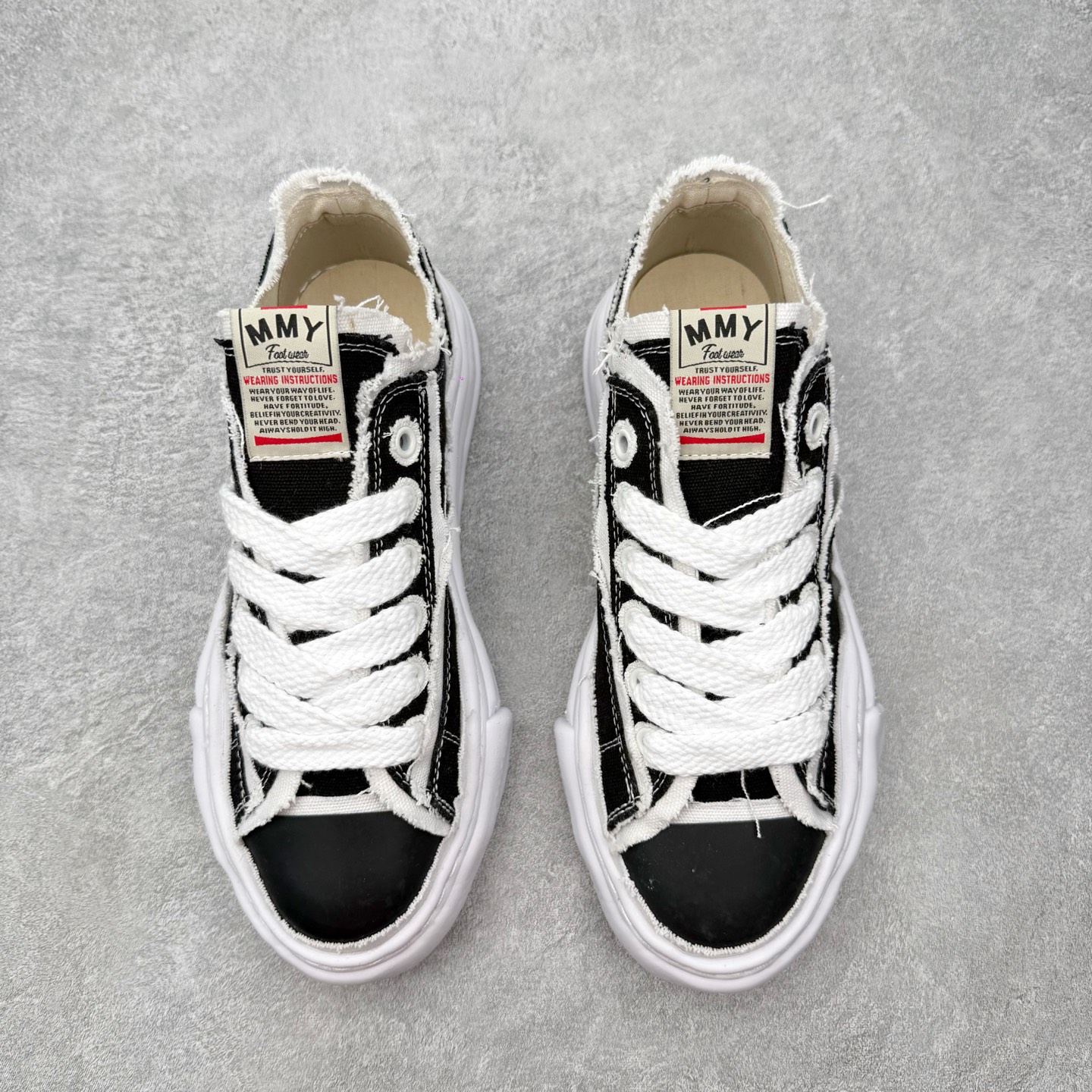 Maison Mihara Yasuhiro MMY "Peterson" OG Sole Canvas Low-top Sneaker