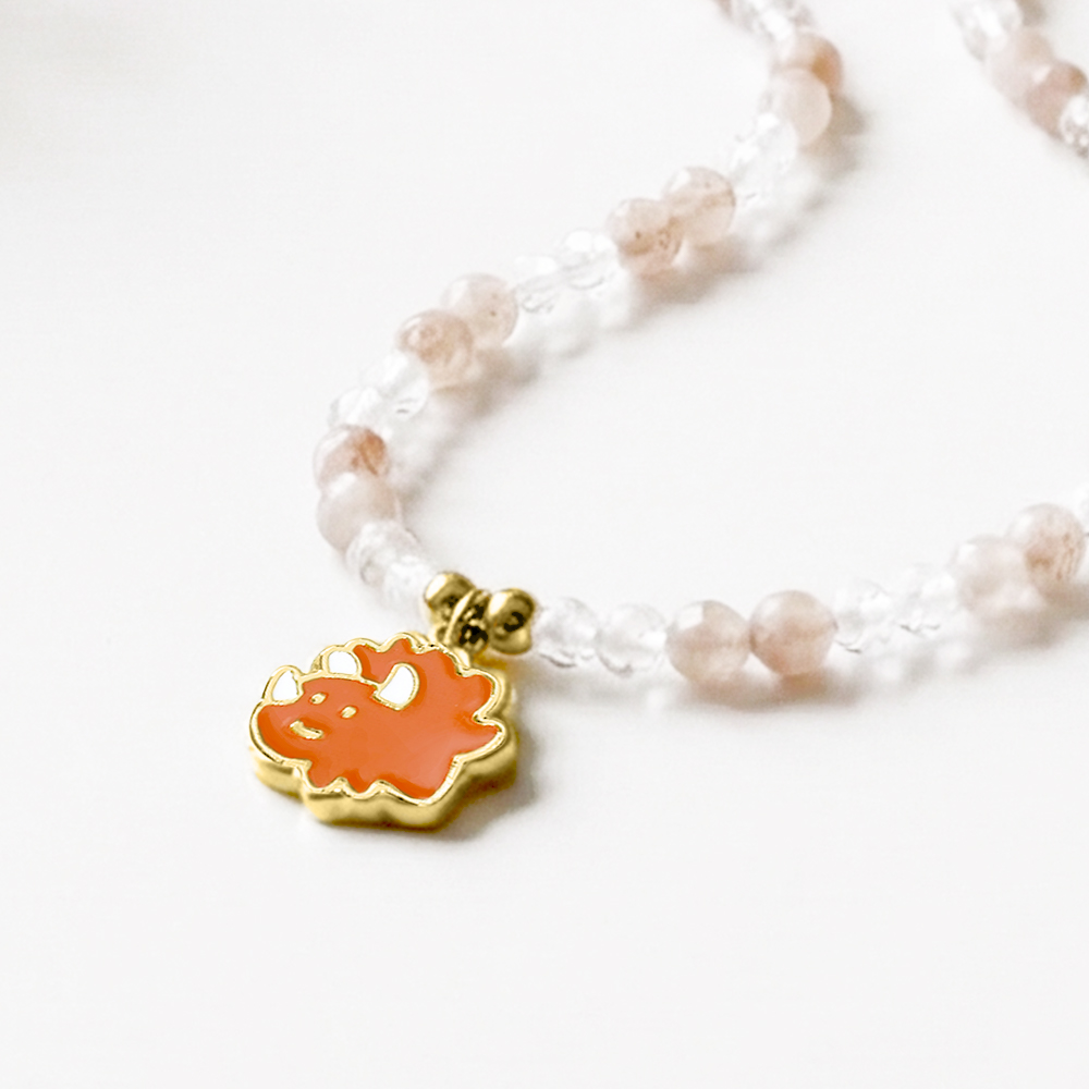 📦訂購 台灣限定 STORY 故事銀飾 x JOGUMAN TRICERA款 天然水晶手串