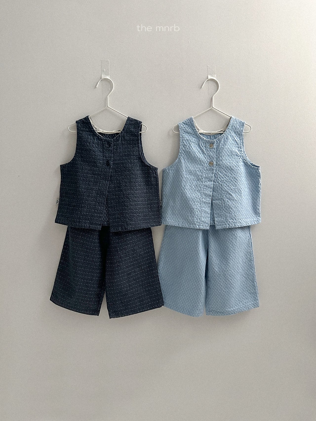 Minirobe | Dla denim sleeveless (Deep-blue XL100-110)