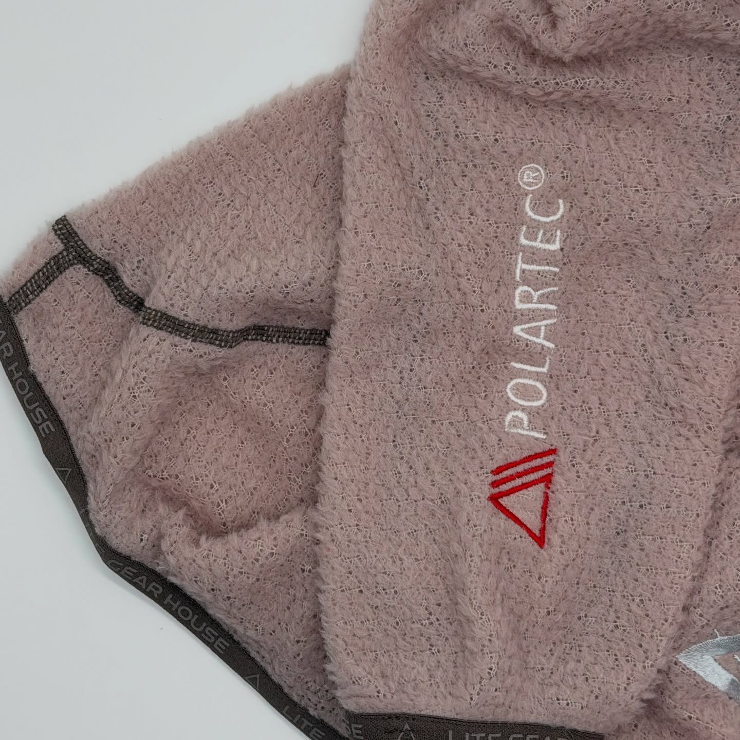 韓國品牌LITE GEAR HOUSE Alpha Direct Half ZipUp 90 半開胸上衣 輕量化 ultralight - Old Rose