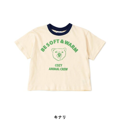 🆕【⭐訂購⭐】🇯🇵  日本直送🌀撞色領口 動物學院風 短袖Tee［5款選］🌀[ELCA-0213][260424]