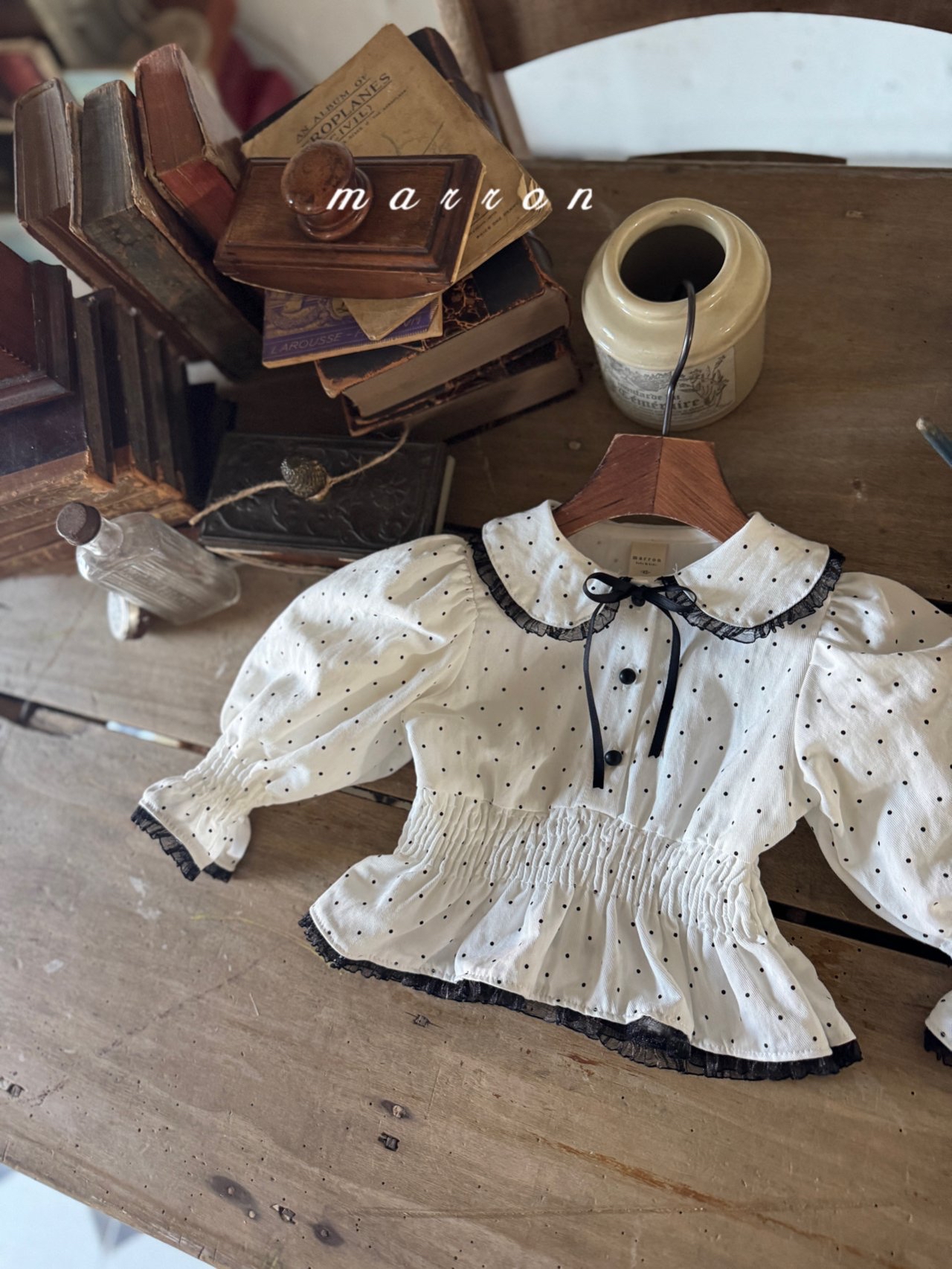 🇰🇷Marron blouse