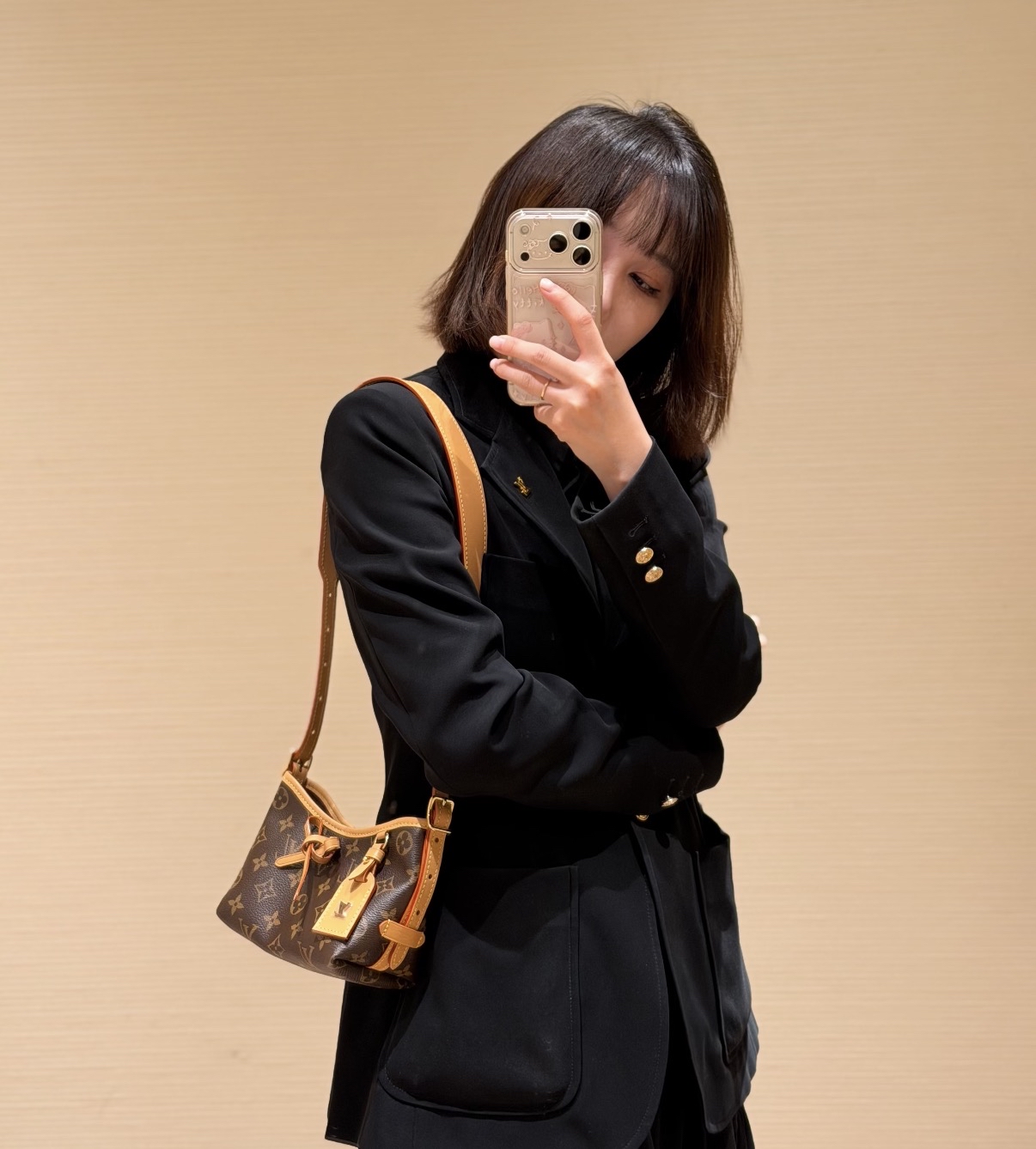 新款🆕接單🍒LV Nano Carryall  可側孭 / 斜孭 太可愛的尺寸  Size 16x15x9.5cm  