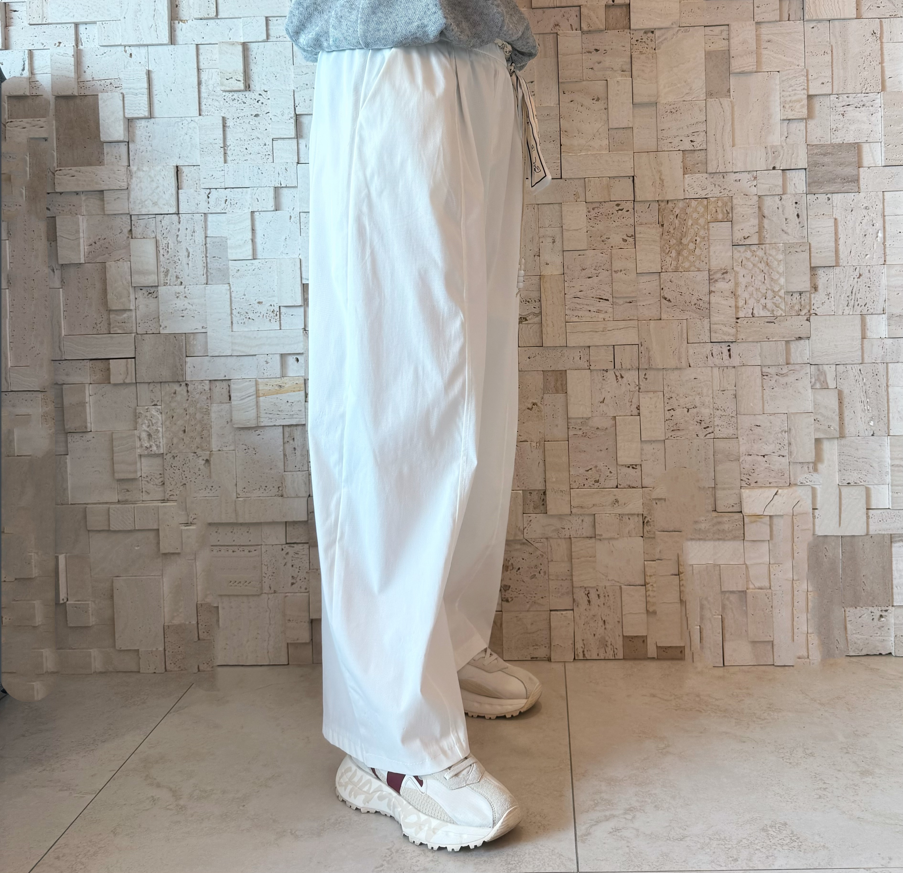 B00567 薄料滑身百搭闊褲✨ 