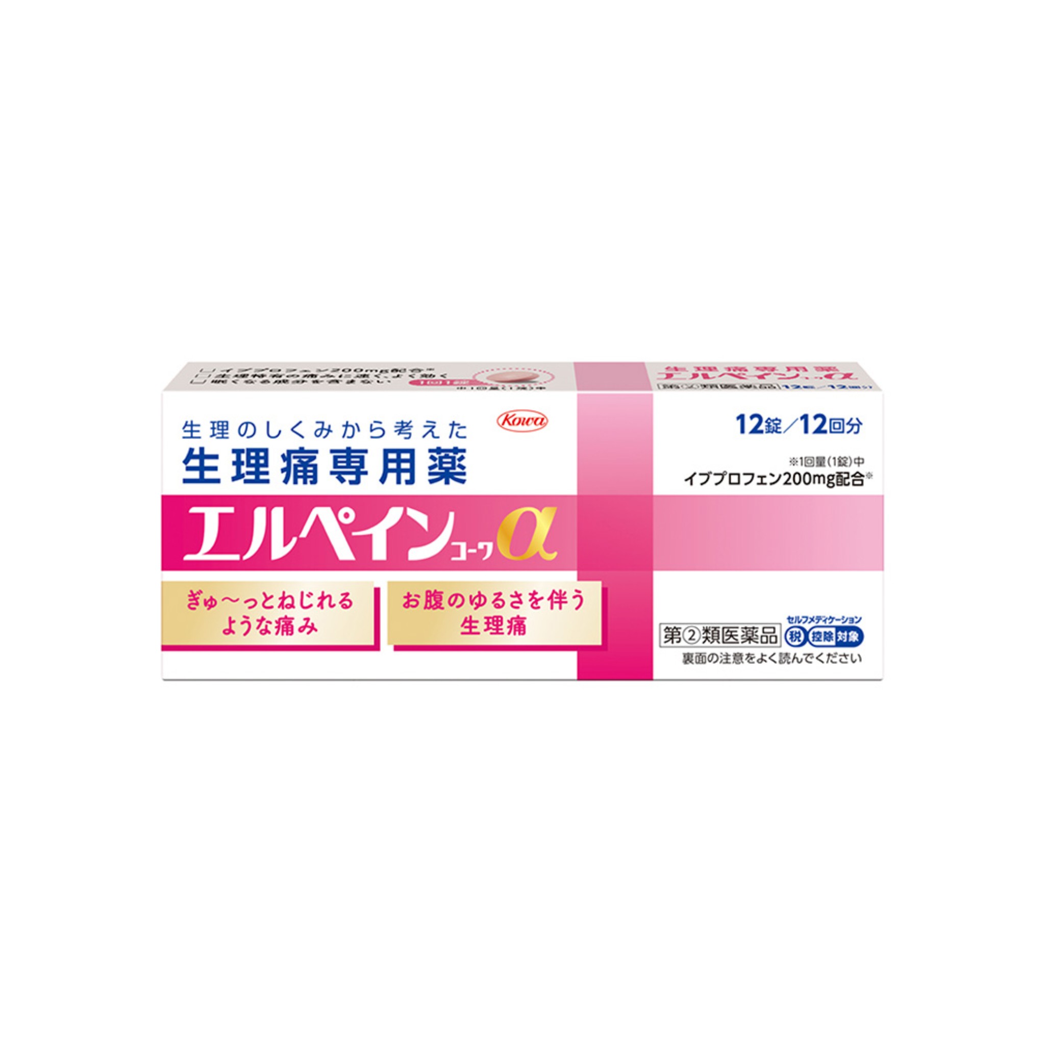 日本興和Kowa L-PAIN a 女性生理痛專用藥 12錠