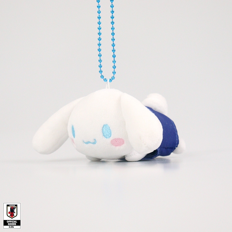 🌸 【預訂】Cinnamoroll 公仔掛飾(趴)ase - Sanrio x Japan National Football Team Ver. 2026