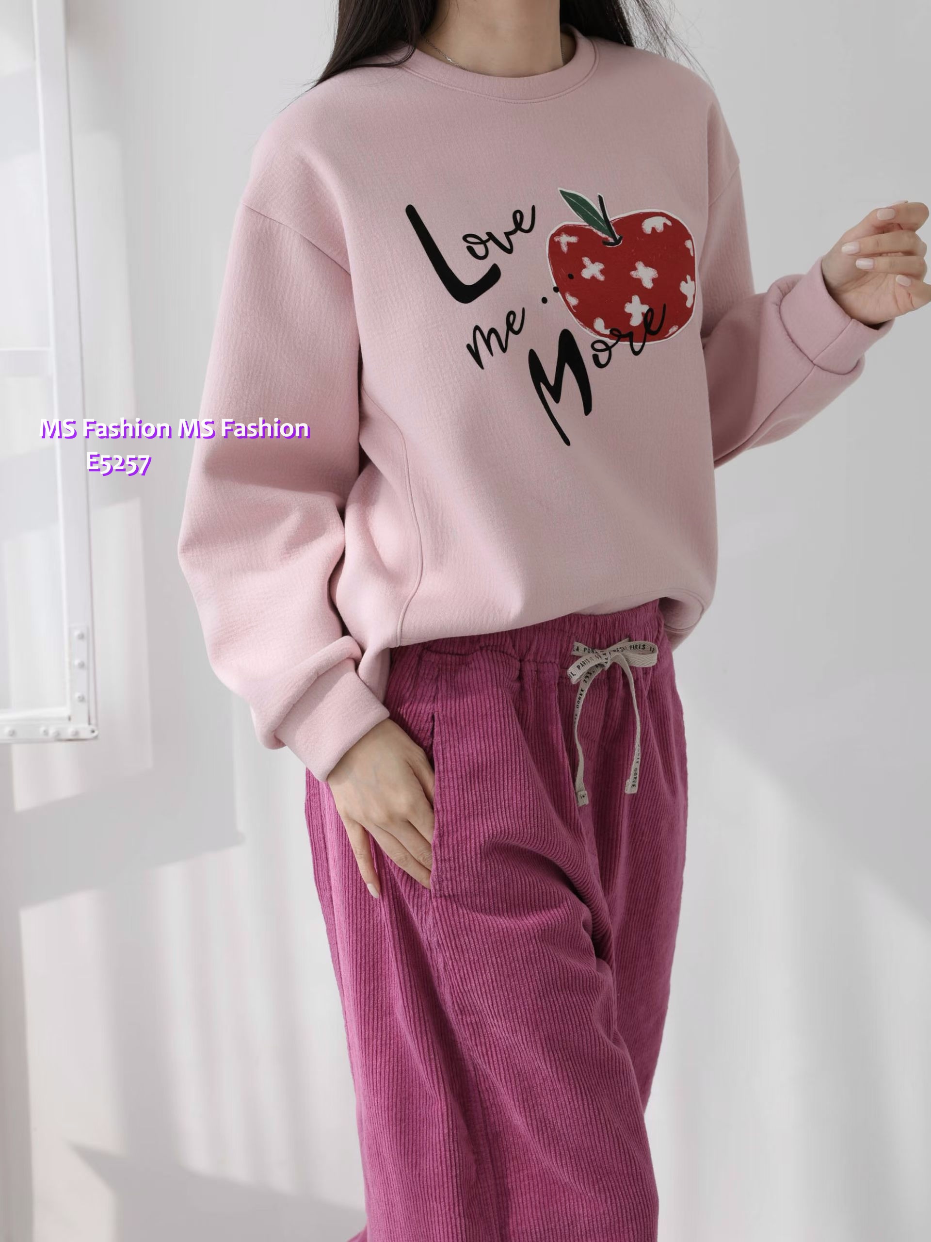 E5257 靚色靚print top