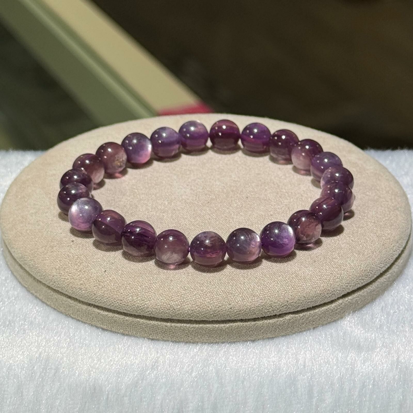 紫鋰雲母手串 8 mm +/-